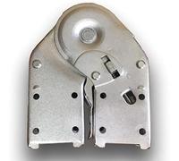 Charnière d'échelle robuste en aluminium 6 x 3 x 5 cm verrouillable (petits | Construction en acier robuste, taille 6 x 3 x 5 cm, interrupteur de verrouillage sécurisé, support robuste, finition argentée