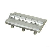 Charnière Distribution 304 90x60mm pour robuste Charnière Distribution | Acier 304, alliage zinc, haute résistance, 6 pattes, fixation stable, usage pour industriel lourd(Silver)