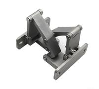 Charnière en acier inoxydable, charnière de porte réglable invisible, robuste, angle de 180 degrés pour portes en pierre, bouche d'incendie (70 kg)