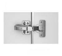 Charnière en inox Veosys - avec amortissement - 105° - coudure 16 mm HETTICH
