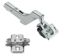Charnière encastrée Blum Soft Close 110 clips haut 71B3750 et plaque de monta...