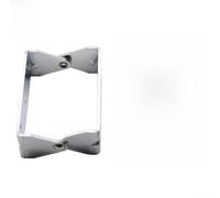 Charnière Four Acier Laminé 108mm Anti-Rouille(Small 98mm) | Acier laminé à froid, pour porte lourde, 3 vitres, four 90cm, finition argentée durable