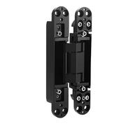 Charnière hydraulique réglable à fermeture silencieuse, montage invisible, dispositif de automatique porte pliante, accessoires mobilier(B Heavy-Duty)
