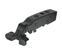 Charnière invisible 95° à visser - Sensys 8638i - Noir Obsidien HETTICH