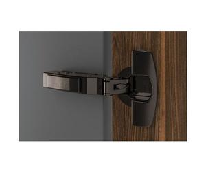 Charnière invisible à enfoncer Push to open 110° Sensys 8675-Obsidien-E52mm-C9,5mm HETTICH