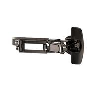 Charnière invisible à visser 165° Sensys 8657i - Obsidien - E 52 mm - C 0 mm HETTICH