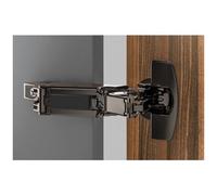 Charnière invisible à visser 165° Sensys 8657i-Obsidien-E52mm-C0mm HETTICH