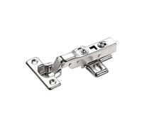 Charnière invisible acier pour meuble, 1/2 applique entraxe 38 mm D.26 mm