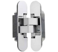 Charnière invisible pour portes lourdes - PZCC - Lot de 2 - Charge 40 kg - Ouverture 0-180° - Épaisseur 35-45 mm