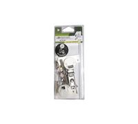 Charnière Invisible VYNEX D35 en Applique Acier Nickelé