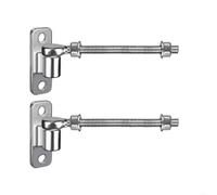 Charniere Jeu de charnières réglables à montage sur boulon, accessoire connexion robuste for différents Types portes maison(8 inches)