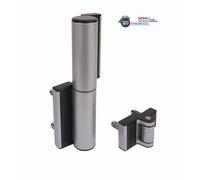 Charnière LOCINOX compact avec rappel de fermeture hydraulique - TIGER-ZILV