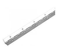Charnière piano inox pour meuble, L.600 x l.32 mm Inox G