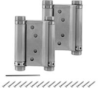 Charnière pivotante en acier, 68 mm, lot de 2, charnière à languette pivotante, pour la restauration, capacité de charge maximale de 10 kg.