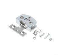 Charnière pivotante pour armoire en verre sans cadre de 5 à 8 mm | Pour une solution de porte sans cadre, perçage de trou central nécessaire, pour une action de pivot, un balancement fluide