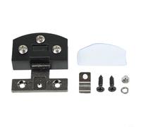 Charnière pivotante pour armoire en verre sans cadre de 5 à 8 mm | Pour une solution de porte sans cadre, perçage de trou central nécessaire, pour une action de pivot, un balancement fluide