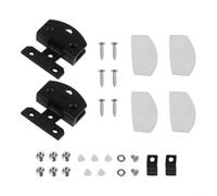 Charnière pivotante pour armoire en verre sans cadre de 5 à 8 mm | Pour une solution de porte sans cadre, perçage de trou central nécessaire, pour une action de pivot, un balancement fluide