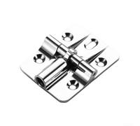 Charnière Pliable Zinc Alliage 4pcs Position 90° | Design invisible élégant, ajustement pour torsion, pour placards et , installation pour facile bois(Matte)