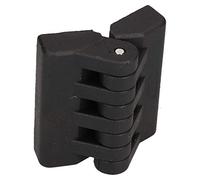 Charnière polyamide 64x65mm plastique Fixation invisible casier porte Hatch