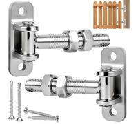 Charniere Porte Lourde 2pcs CharnièRes De Portail M16 Charniere Inox Reglable Gond Portail Acier Inoxydable Avec Des Vis Pour