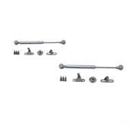 Charnière pour amortisseur 15 Pouces 2-Pack Fermeture Douce Charnière | Fermeture pour lente sécurisée, évite claquement, pour idéal jouets, 2 unités, montage simple(2PC Gray)