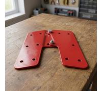 Charnière pour échelle de grenier en pour aluminium pour robuste 18cm - pour accessoire de réparation pour durable pour escalier escamotable - Installation pour facile