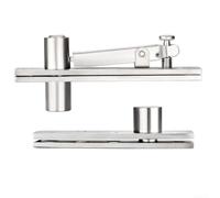 Charnière pour pivot Invisible Acier 100kg pour porte Charnière(Straight+bead latch)
