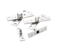 Charnière rotative de Pivot porte en acier inoxydable, arbre haut et bas, Rotation à 360 degrés, cachée, noyau broyage robuste 73/95/98mm, 1 pièce(73 X 18mm)