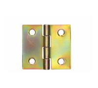 KOTARBAU® Charnière de meuble - 30 x 30 mm - 1 pièce - Charnière roulée - Toutes tailles - Surface de table - Galvanisée - Charnière de porte
