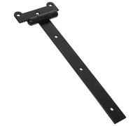 Charnière T en Fer Noir pour Portes Lourdes, Usage Jardin | Structure en T, Design à Fente de Précision, Mécanisme à Roulement Silencieux, pour Bibliothèque et Fenêtre