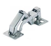 Charnière universelle acier pour meuble, L.104 x l.44 mm G