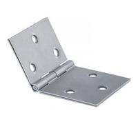 Charnière universelle acier pour meuble, L.50 x l.85 mm G