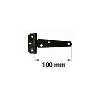 Charnière universelle acier pour porte, L.120 x l.55 mm