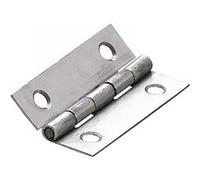 Charnière universelle inox pour meuble, L.50 x l.30 mm Inox G