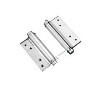 CharnièRes à Ressort à Double Action Pour Portes Charnières à Double ressort en acier inoxydable, 3/4/5/6/8 pouces, connecteur de porte, tiroir, meuble, quincaillerie charnière, 1 pièce(4 inch)