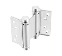 CharnièRes à Ressort à Double Action Pour Portes Charnières de porte battante 3 pouces en acier inoxydable, charnières à ressort for café, salon et bar(4inch silver)