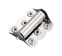 Charnières à Ressort Auto-Fermantes Acier Inoxydable(6pcs) | Fermeture automatique fluide, ressort interne, pour idéal légères, pour fenêtres, moustiquaires