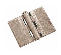 Charnières à souder-acier laminé-hauteur 60 mm-longueur 40 mm FAURE