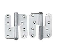 Charnières de Porte Démontables en Acier Inoxydable, 1 Paire
