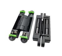 Charnières de porte invisibles hydrauliques dissimulées en trois dimensions réglables 1 pièces(1-10)