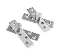 Charnières de porte pivotantes en acier inoxydable, rotation de 75 à 150 mm, accessoires de quincaillerie(Positive Axis 95mm)