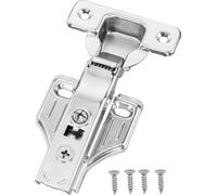 Charnières de portes d'armoires 40 pièces - Ferrures de meubles Charnières avec amortisseur 115x62x28mm - Charnières de meubles de haute qualité pour des fixations de portes solides