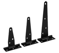 CharnièRes De Portes En T Charnières noires à sangle en T de 3/4/6 pouces