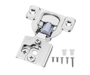 Charnieres dearmoire VEVOR, lot de 50 charnieres de porte dearmoire de cuisine a recouvrement partiel, angle deouverture de 105 degres, charnieres de placard dissimulees a fermeture douce pour type de