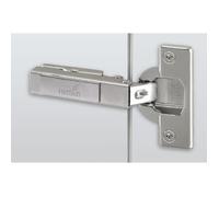 Charnières invisibles 110 - HETTICH - Intermat 9943 - Blanc - Acier - Large - A encastrer