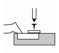 Charnières invisibles à montage rapide 110° Sensys 8645 - entraxe 52 mm - c 9,5 mm HETTICH