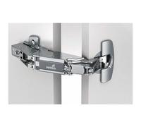 Charnières invisibles à montage rapide fix 165° Sensys 8657-entraxe 45 mm-c0mm HETTICH
