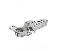 Charnières invisibles Push to open 110° Sensys 8675 - à visser - entraxe 52 mm - coudure 16 mm HETTICH