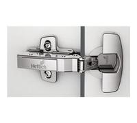 Hettich Charnières invisibles Sensys 8675 Push-to-open 110° porte 15–24 mm rentrant à visser