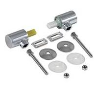 charnières métalliques Geberit 598157000 pour siège WC 572620 et 572120